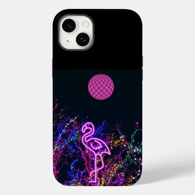Flamingo im Party des Tanzes. Fall Mate iPhone Case-Mate iPhone Hülle (Rückseite)