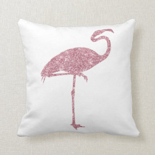 Flamingo Imitate Glitzer Flamingos Tropical Kissen