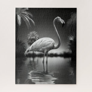 Flamingo in einem Pool Puzzle