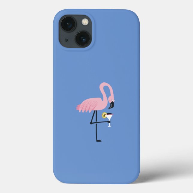 Flamingo iPhone Case (Rückseite)