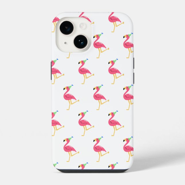 Flamingo iPhone Hülle (Rückseite)