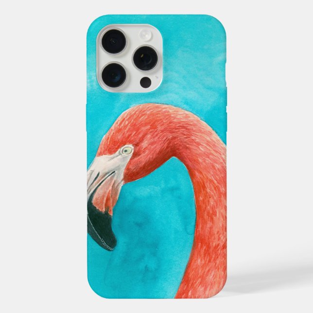 Flamingo iPhone Hülle (Rückseite)