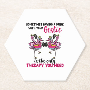 Flamingo ist mein Freund Untersetzer