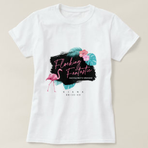 Flamingo Junggesellinnen-Abschied Flocking Fantast T-Shirt