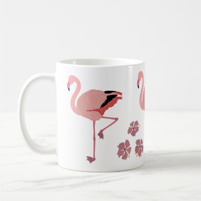Flamingo Kaffeetasse (Links)