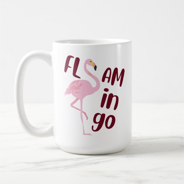 Flamingo Kaffeetasse (Links)