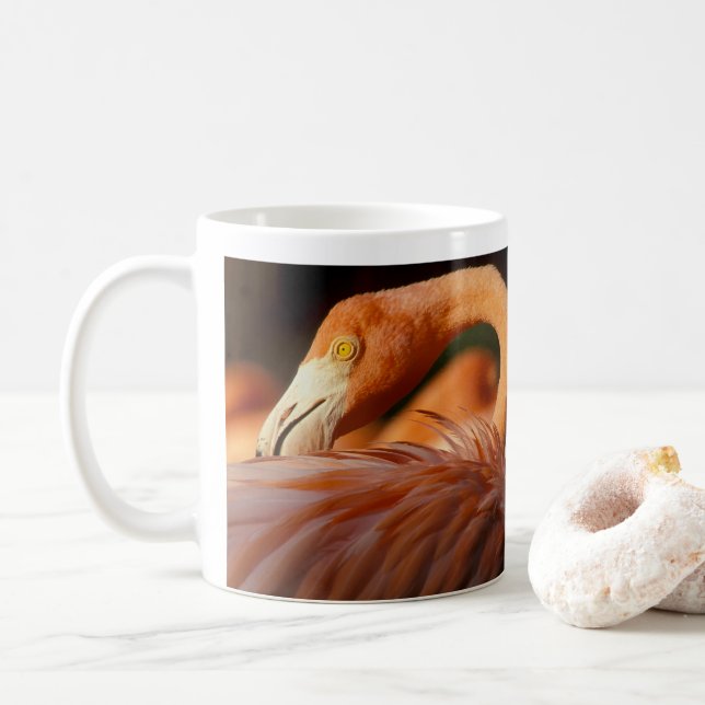 Flamingo Kaffeetasse (Mit Donut)
