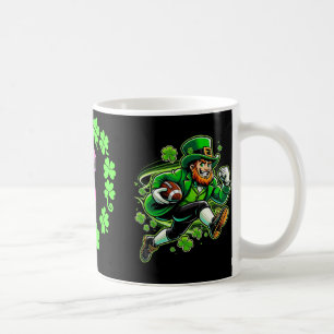 Flamingo Kleeblatt St Patricks Day Animal Kaffeetasse