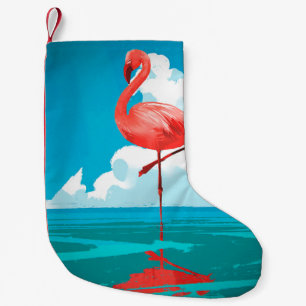 Flamingo Kleiner Weihnachtsstrumpf