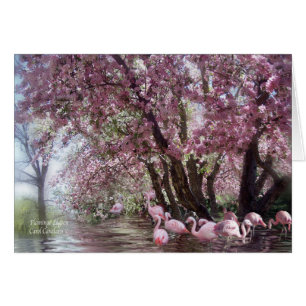 Flamingo-Lagune ArtCard