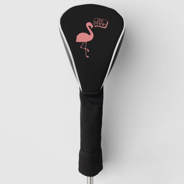 Flamingo Legs Kramp Golf Headcover (Vorderseite)