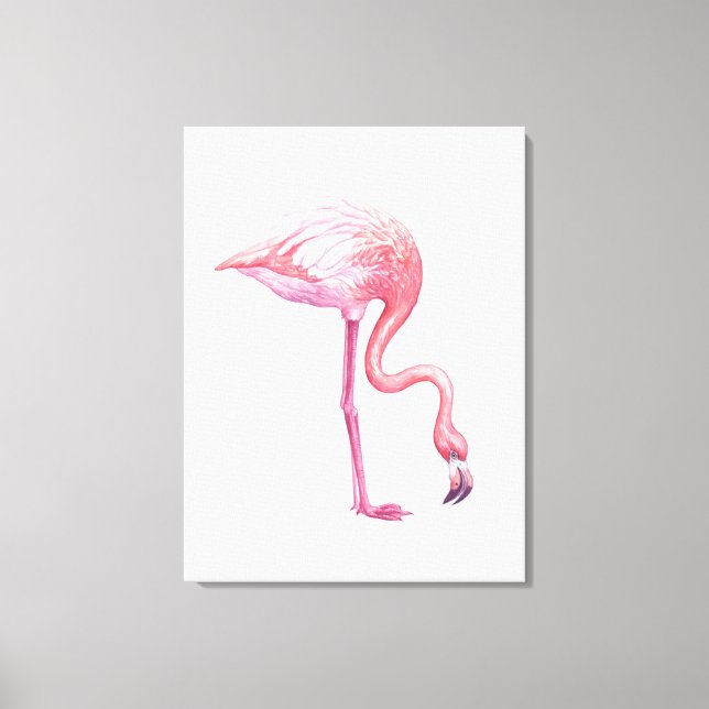 Flamingo Leinwanddruck (Vorderseite)