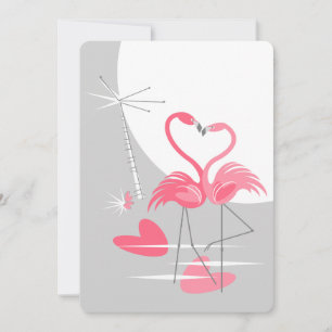 Flamingo Liebe Grosser Moon Text hinten vertikal