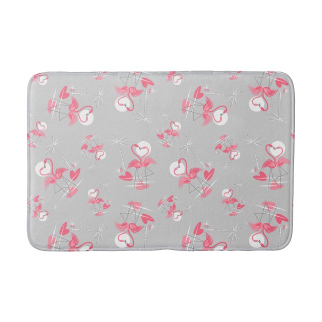Flamingo Liebe Multi bath mat Badematte (Vorderseite)