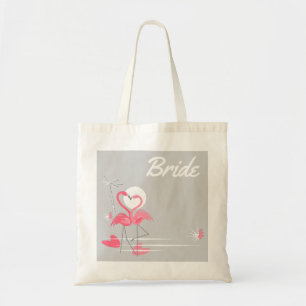 Flamingo Liebe Side Bride Budget Tasche