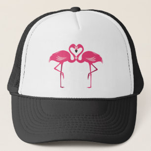 Flamingo-Liebe Truckerkappe
