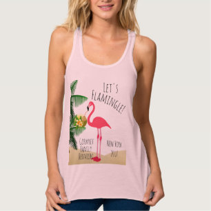 Flamingo ließ uns Flamingle Tank Top