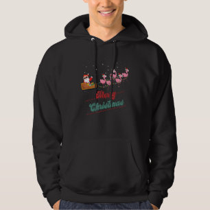 Flamingo Lights geknackt Ugly Sweater Christmas An Hoodie