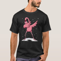 Flamingo Lights Schnee Weihnachtstiere Vögel Rosa
