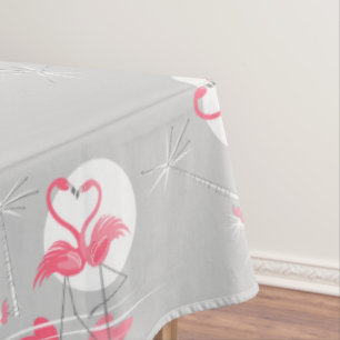 Flamingo Love Border Tischdecke 60x104