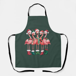 Flamingo Lover Geschenk Weihnachten Frohe Weihnach Schürze