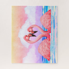 Flamingo Lovers Puzzle