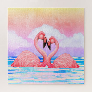 Flamingo Lovers Puzzle