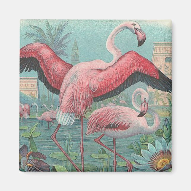 Flamingo Magnet (Vorne)