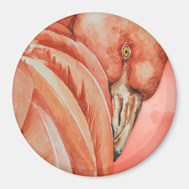 Flamingo Magnet (Vorne)