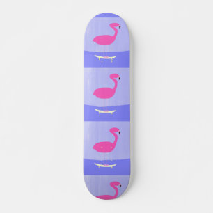 Flamingo Malkunst Skateboard