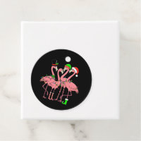 Flamingo Merry Christmas Funny Flamingo Lover Gesc