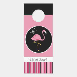 Flamingo Message Door Hanger Türanhänger