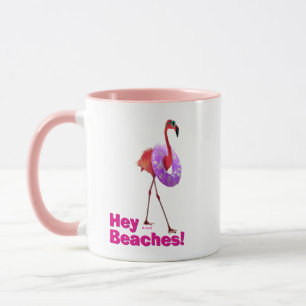 Flamingo mit innerer Tube Tasse