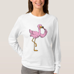 Flamingo mit Lipstick T-Shirt