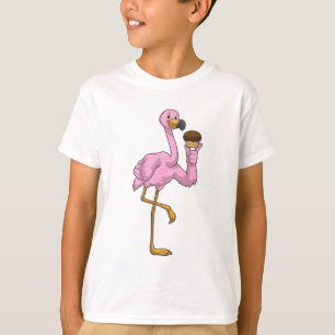 Flamingo mit Muffin T-Shirt