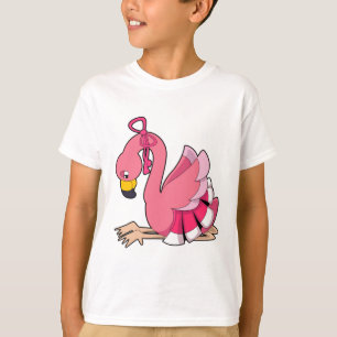 Flamingo mit Ribbon T-Shirt