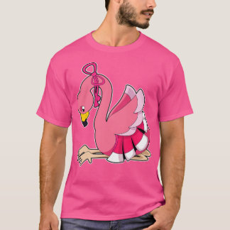 Flamingo mit Ribbon T-Shirt