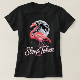 Flamingo Moon Vibes SchlafToken Inspiriert Art T-Shirt