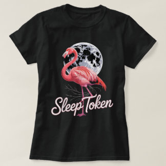 Flamingo Moon Vibes | SchlafToken Inspiriert Art T-Shirt