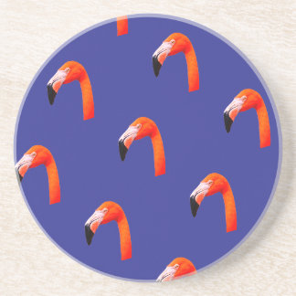 Flamingo-Muster  Getränkeuntersetzer