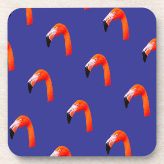 Flamingo-Muster  Getränkeuntersetzer