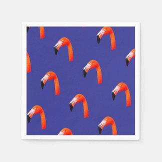 Flamingo-Muster  Serviette