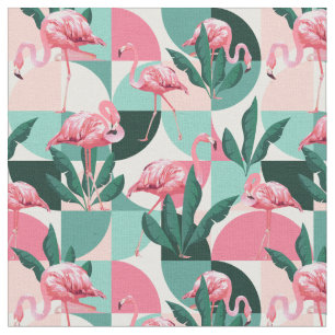 Flamingo-Muster Stoff