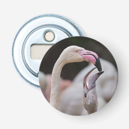 Flamingo Mutter und Baby Flaschenöffner