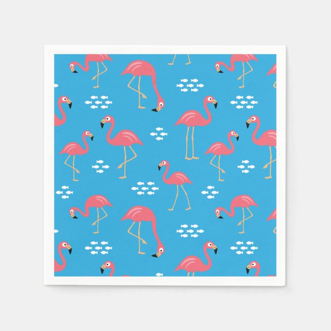 Flamingo Napkins Serviette (Vorderseite)