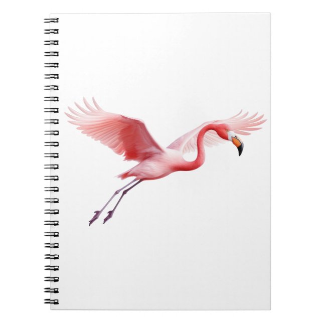 Flamingo Notizblock (Vorderseite)