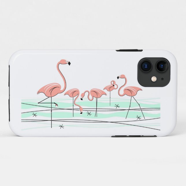 Flamingo Ocean Group iPhone 11 zäh Case-Mate iPhone Hülle (Rückseite (Horizontal))