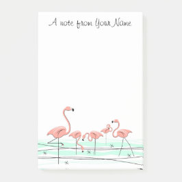 Flamingo Ocean Group "Text" Post-it Klebezettel