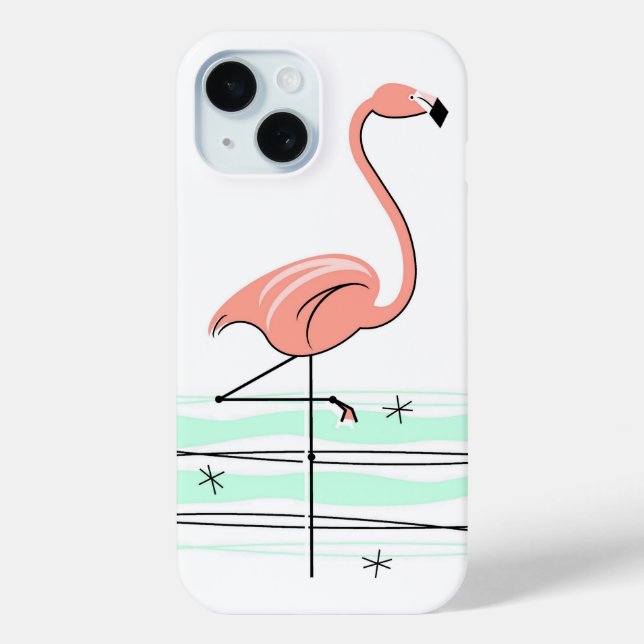 Flamingo Ocean iPhone Gehäuse Case-Mate iPhone Hülle (Rückseite)