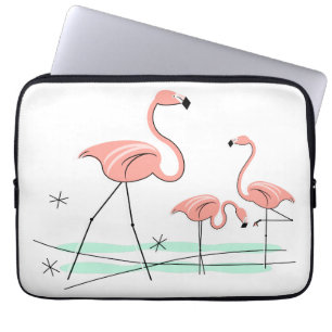 Flamingo Ocean Trio 2 Laptop-Ärmel Laptopschutzhülle